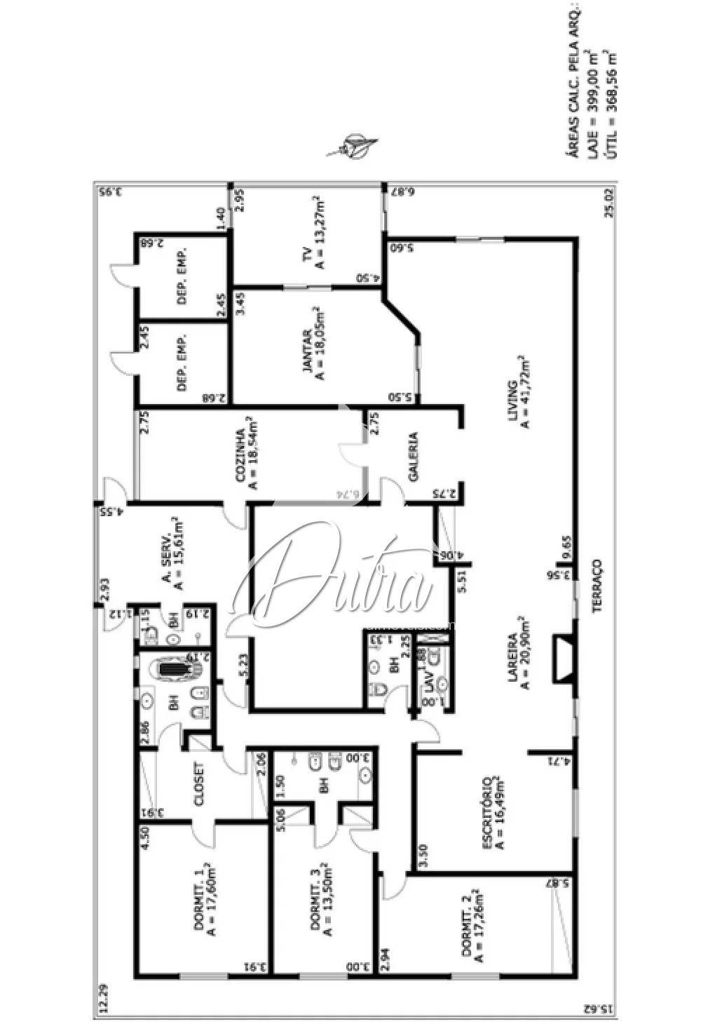 Montparnasse Higienópolis 382m² 03 Dormitórios 02 Suítes 2 Vagas