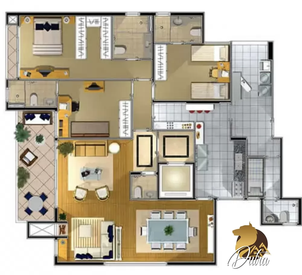 Inside Vila Olímpia Vila Olímpia 137m² 02 Dormitórios 01 Suítes 2 Vagas