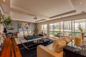 Condomínio Uniqueness Cidade Monções 254m² 04 Dormitórios 04 Suítes 4 Vagas
