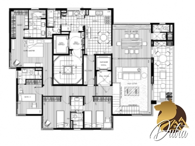 Edificio Maison Marianne Mirandópolis 193m² 04 Dormitórios 03 Suítes 3 Vagas