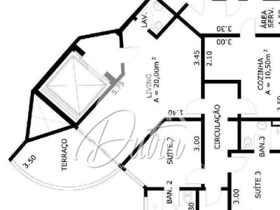L'arc Campo Belo Brooklin 110m² 03 Dormitórios 03 Suítes 3 Vagas