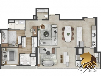 Stella Campo Belo Campo Belo 145m² 04 Dormitórios 02 Suítes 2 Vagas